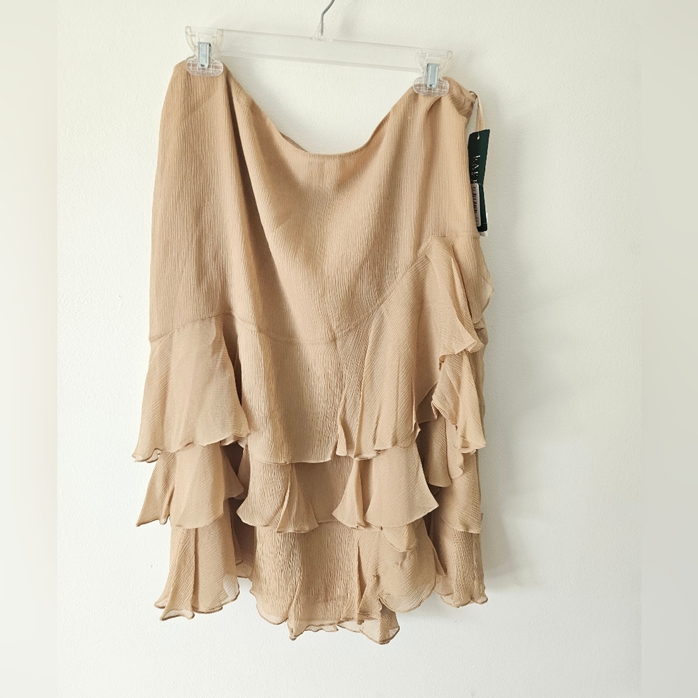 NWT ralph lauren ruffle skirt